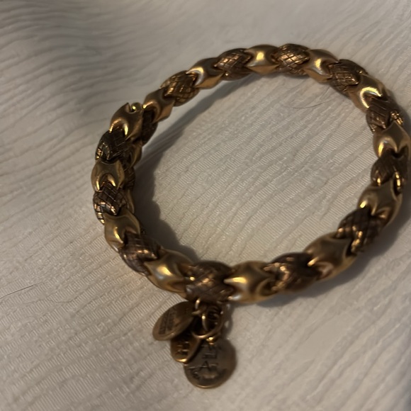 Alex And Ani Gold Bracelet - Picture 5 of 5